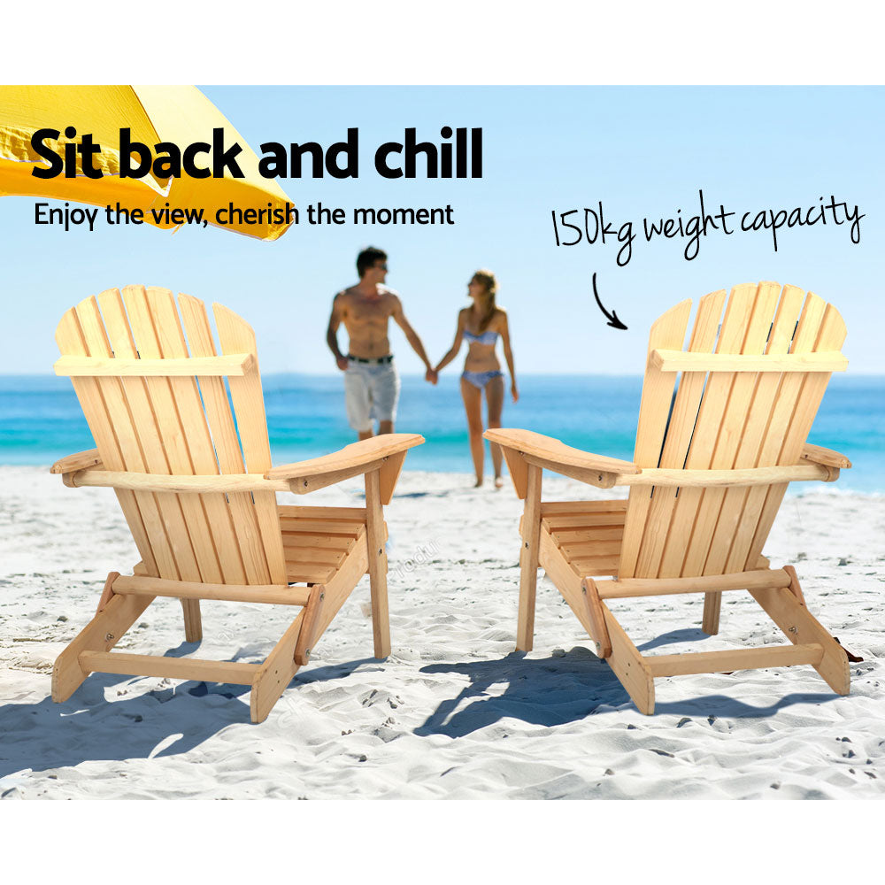 Chairs Wooden Foldable Beach Chair Natural