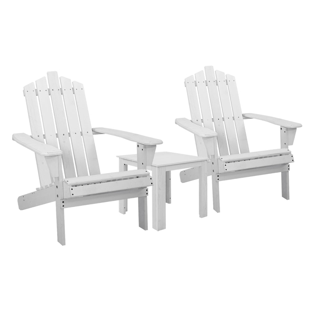 Gardeon 3PC Adirondack Outdoor Table