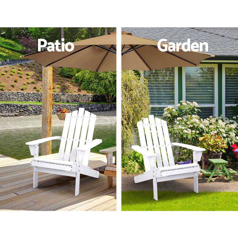 Gardeon 3PC Adirondack Outdoor Table