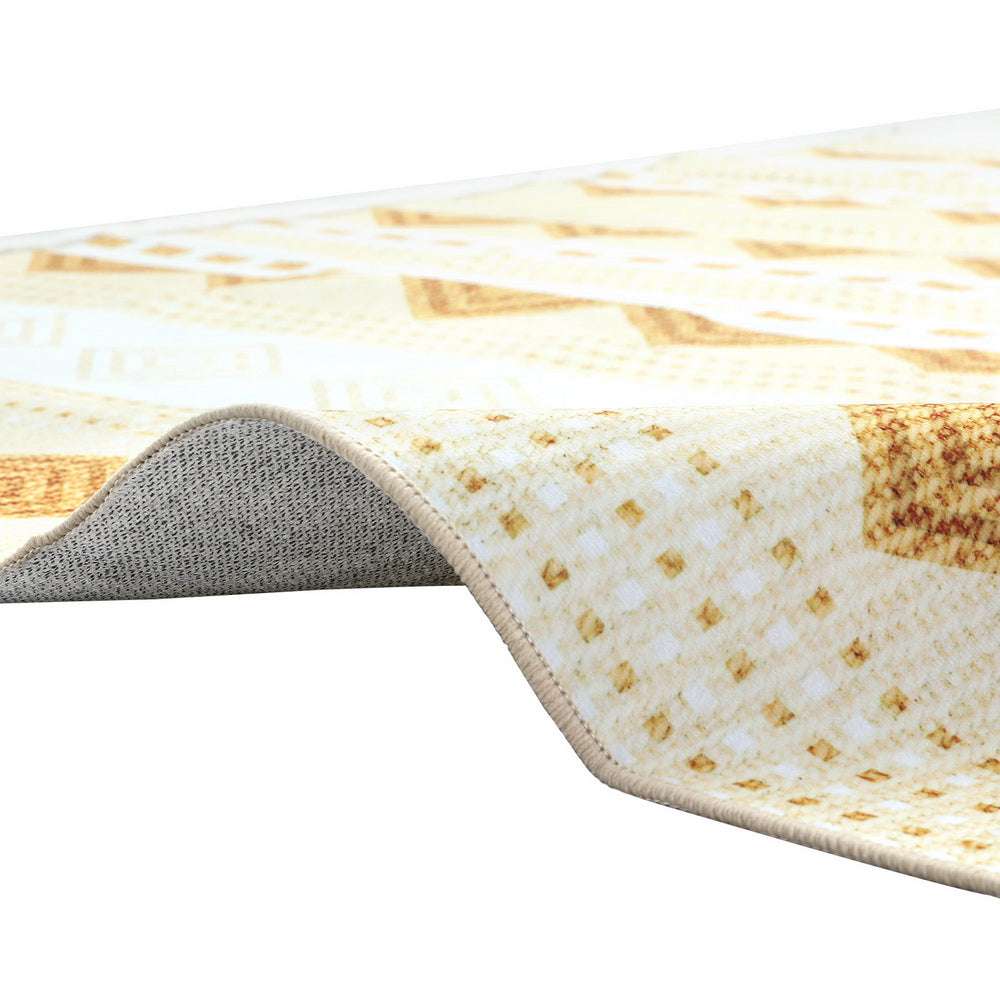 Artiss Rug 200x290cm Area Rug Washable Mat Large Carpet Soft Short Pile Ella