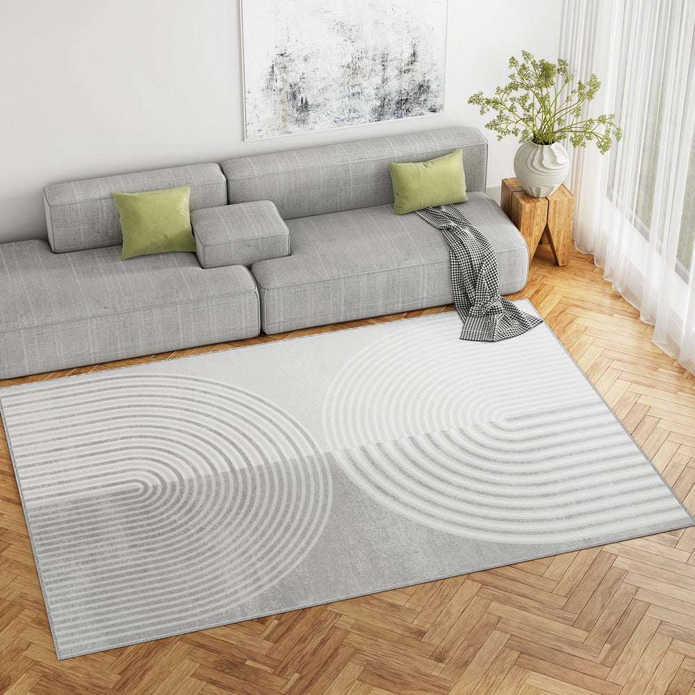 Artiss Rug 200x290cm Area Rug Washable Mat Large Carpet Faux Rabbit Fur Cyril