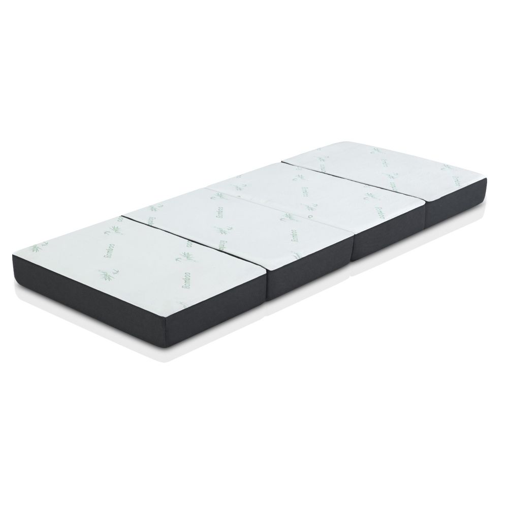 Giselle Bedding Foldable Mattress Folding Foam Sofa Bed Mat Bamboo Bedworld