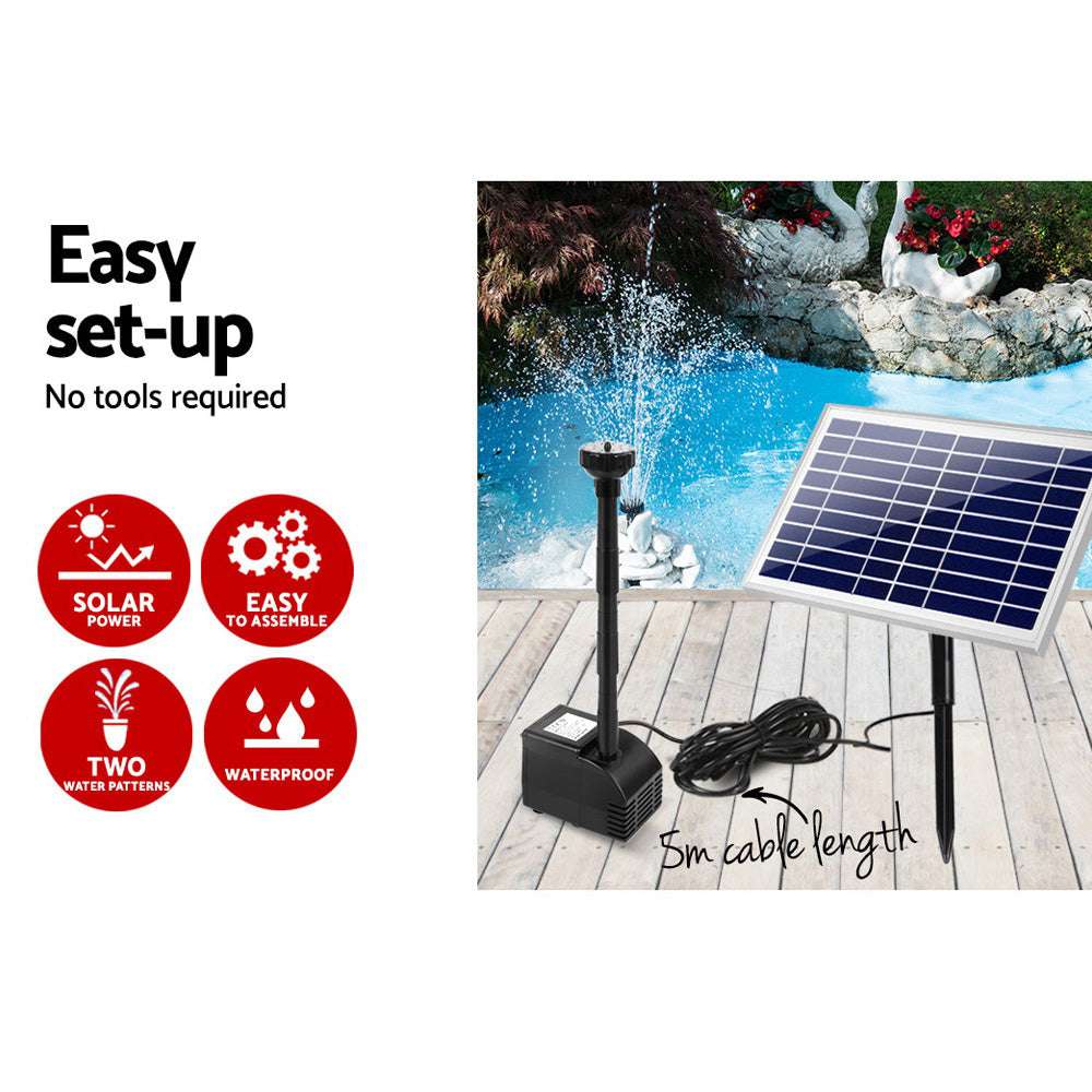 Gardeon Solar Pond Pump 6