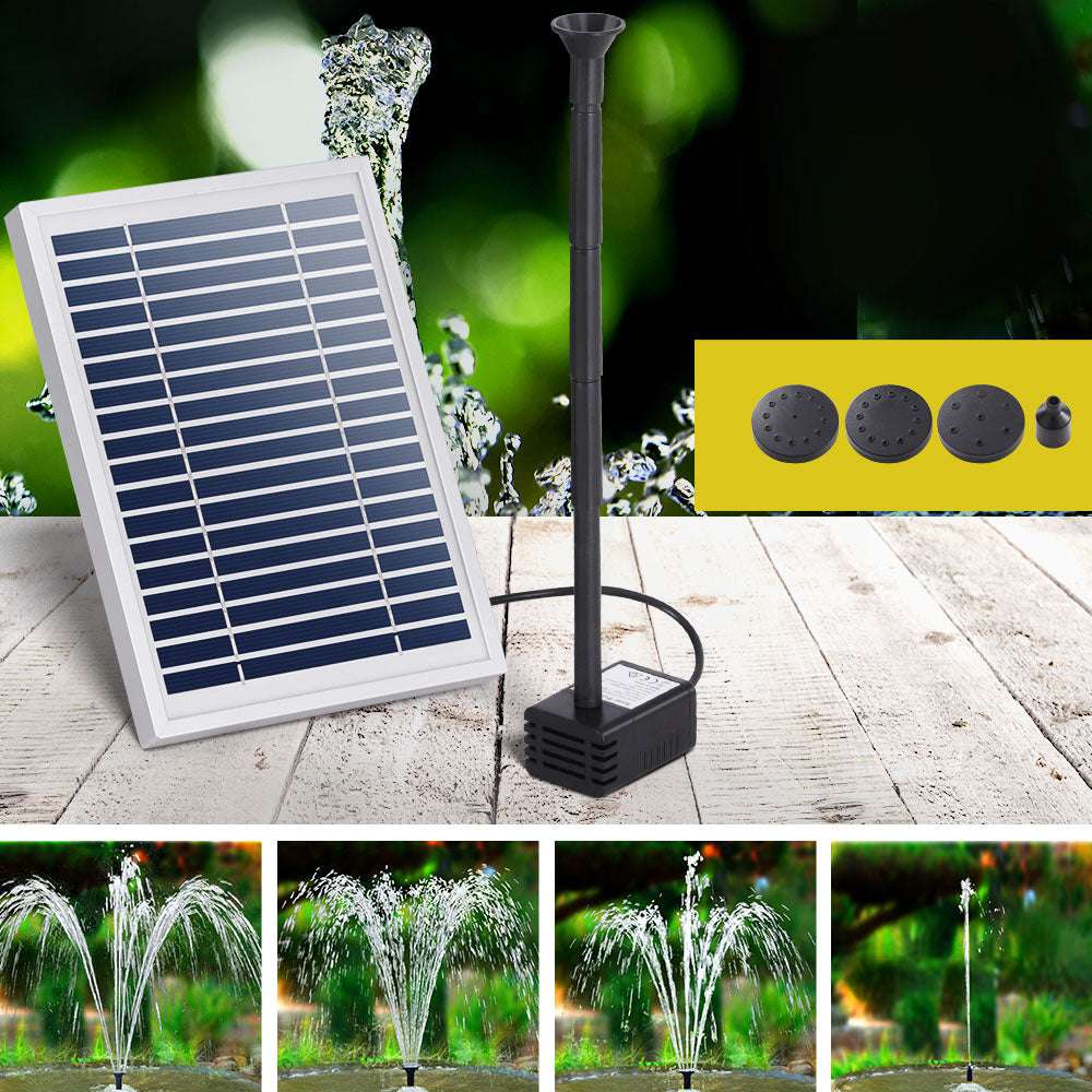 Gardeon Solar Pond Pump Submersible Powered Garden Pool Water Fountain Kit 4