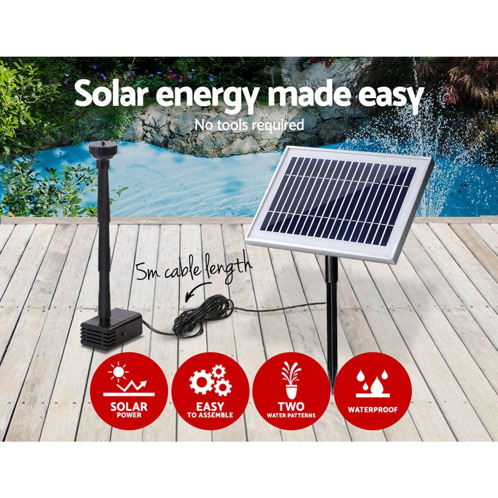 Gardeon Solar Pond Pump 4