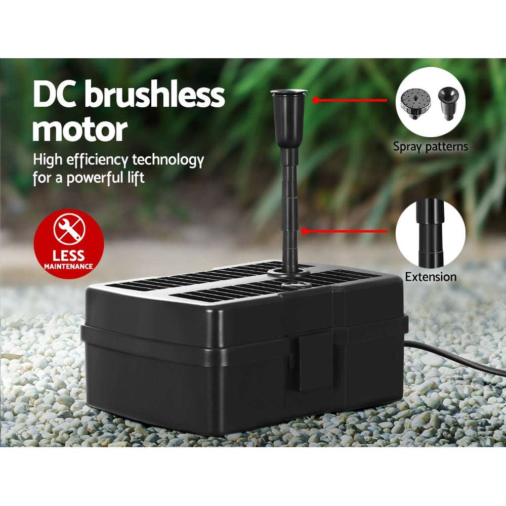 Gardeon Solar Pond Pump