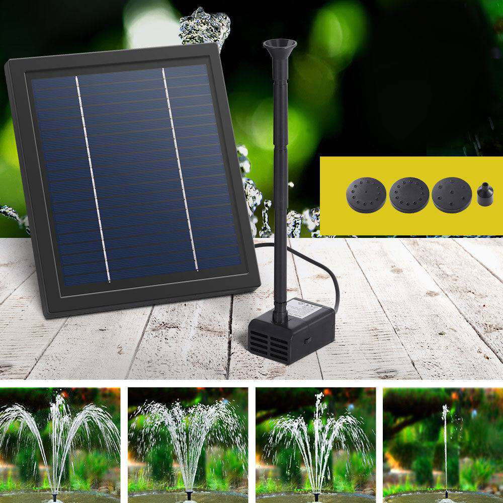 Gardeon Solar Pond Pump Submersible Powered Garden Pool Water Fountain Kit 6