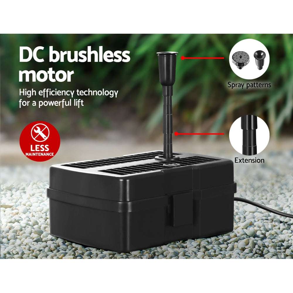 Gardeon Solar Pond Pump