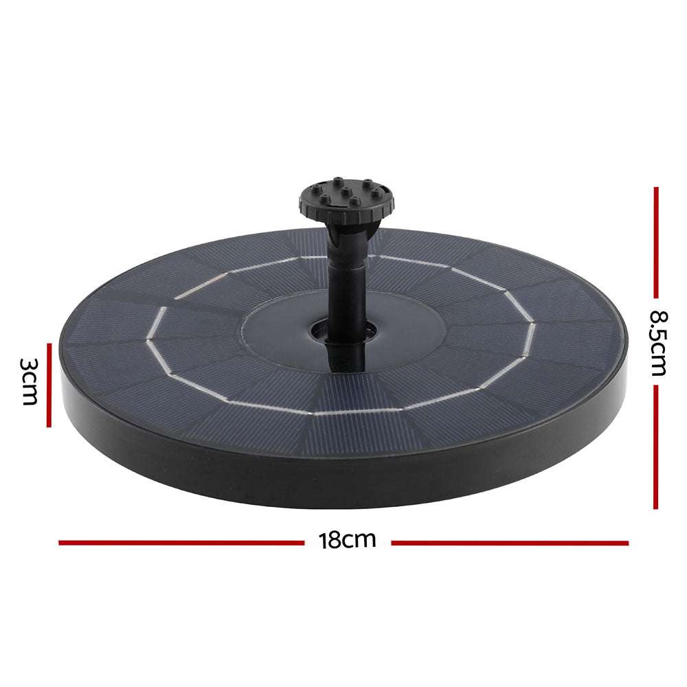 Gardeon Floating Solar Pond Water Fountain Pump Submersible Fountains 250L/