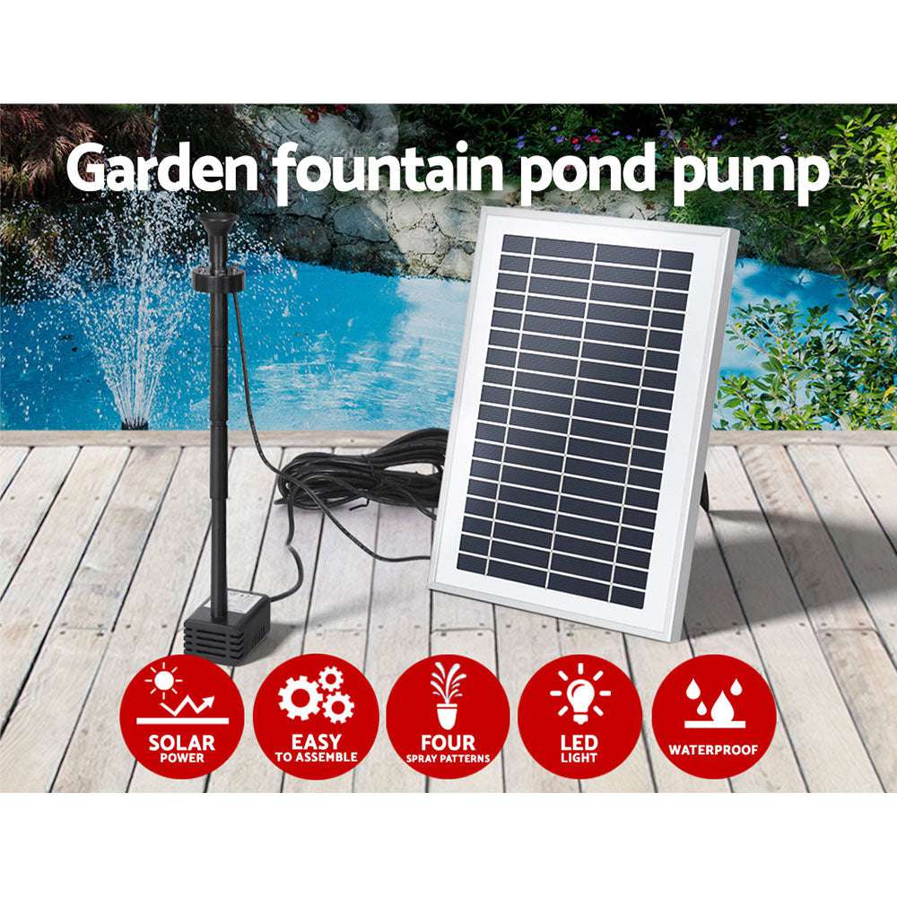 Gardeon Solar Pond Pump