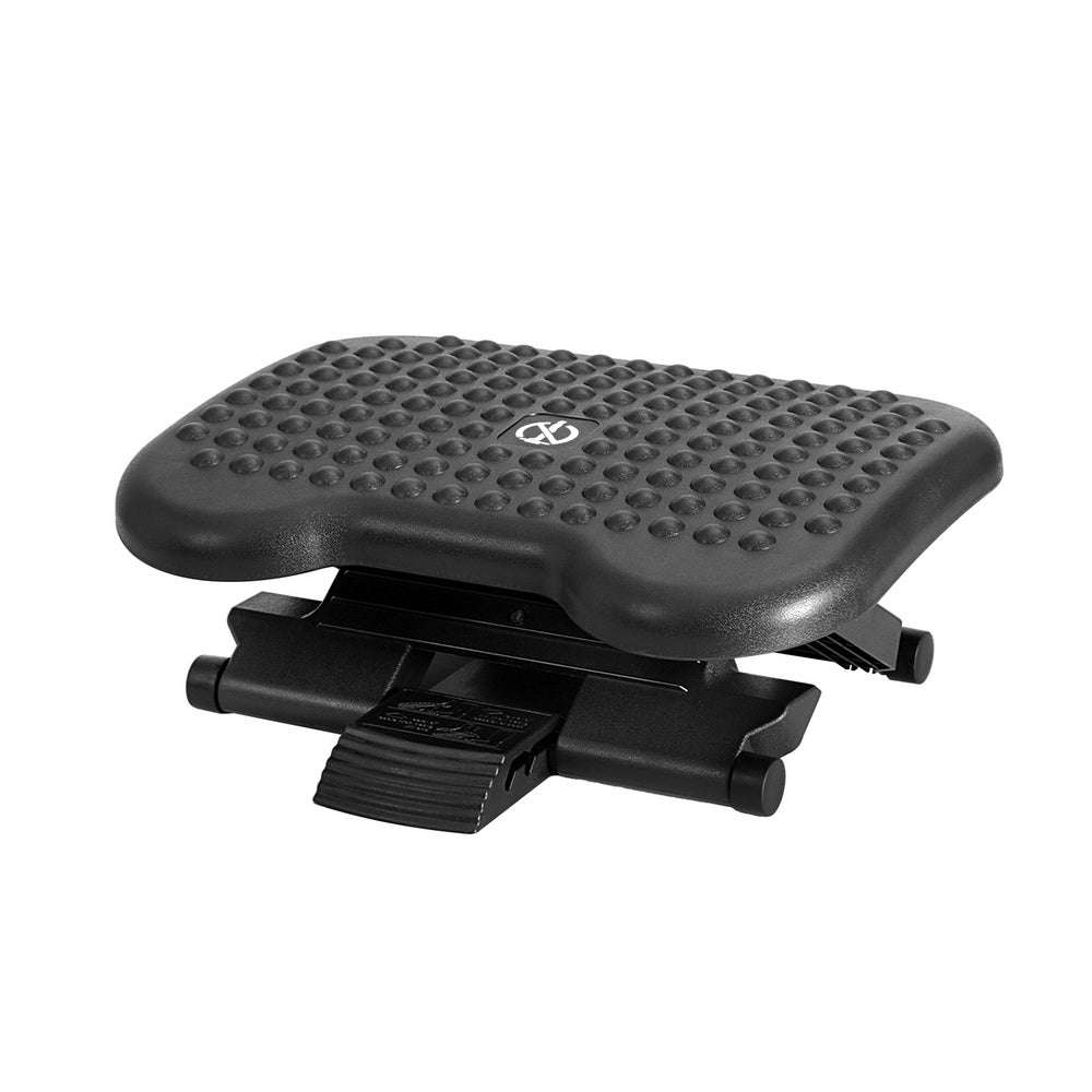 Desk Angle Adjustable Footrest Massage Black