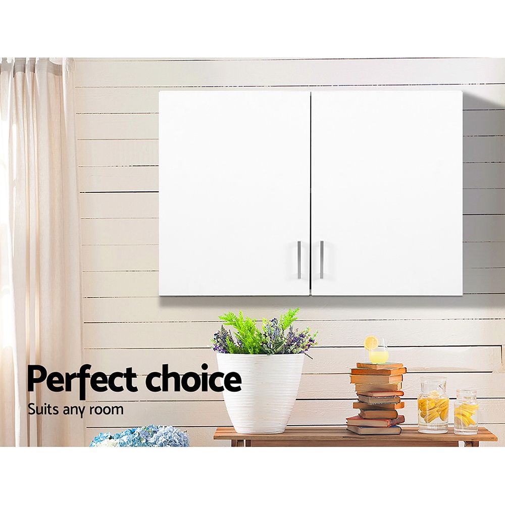 Cefito Bathroom Storage Cabinets 900mm Wall Mounted Medicine Cabinet Cupboard Bedworld