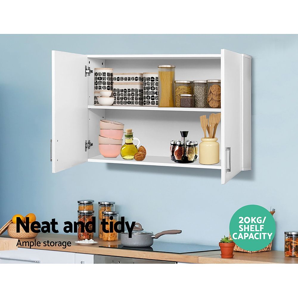 Cefito Bathroom Storage Cabinets 900mm Wall Mounted Medicine Cabinet Cupboard Bedworld
