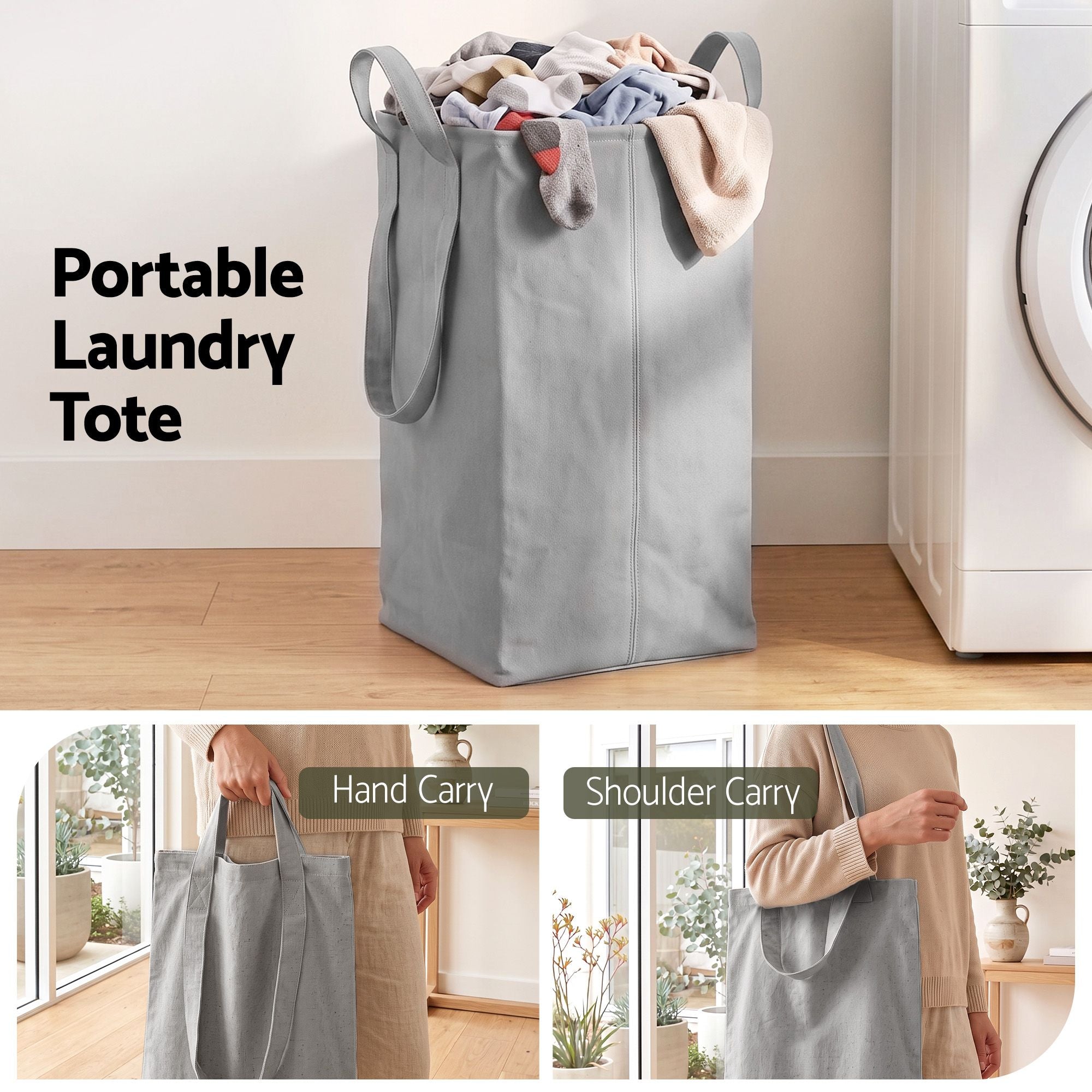 Artiss Tall Bathroom Storage Cabinet with Tilt Out Laundry Hamper White 170cm Bedworld