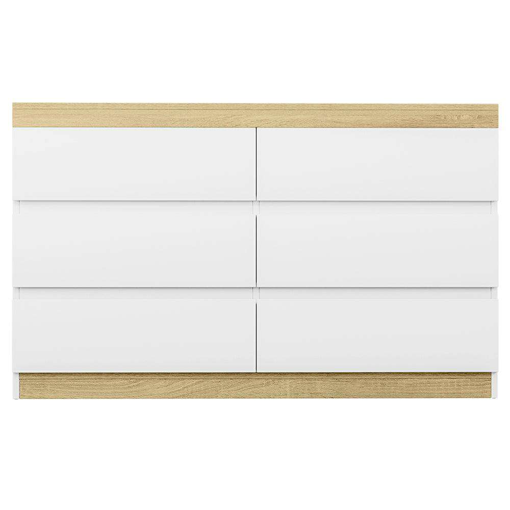 Drawers Cabinet Dresser Table Tallboy Storage Bedroom White