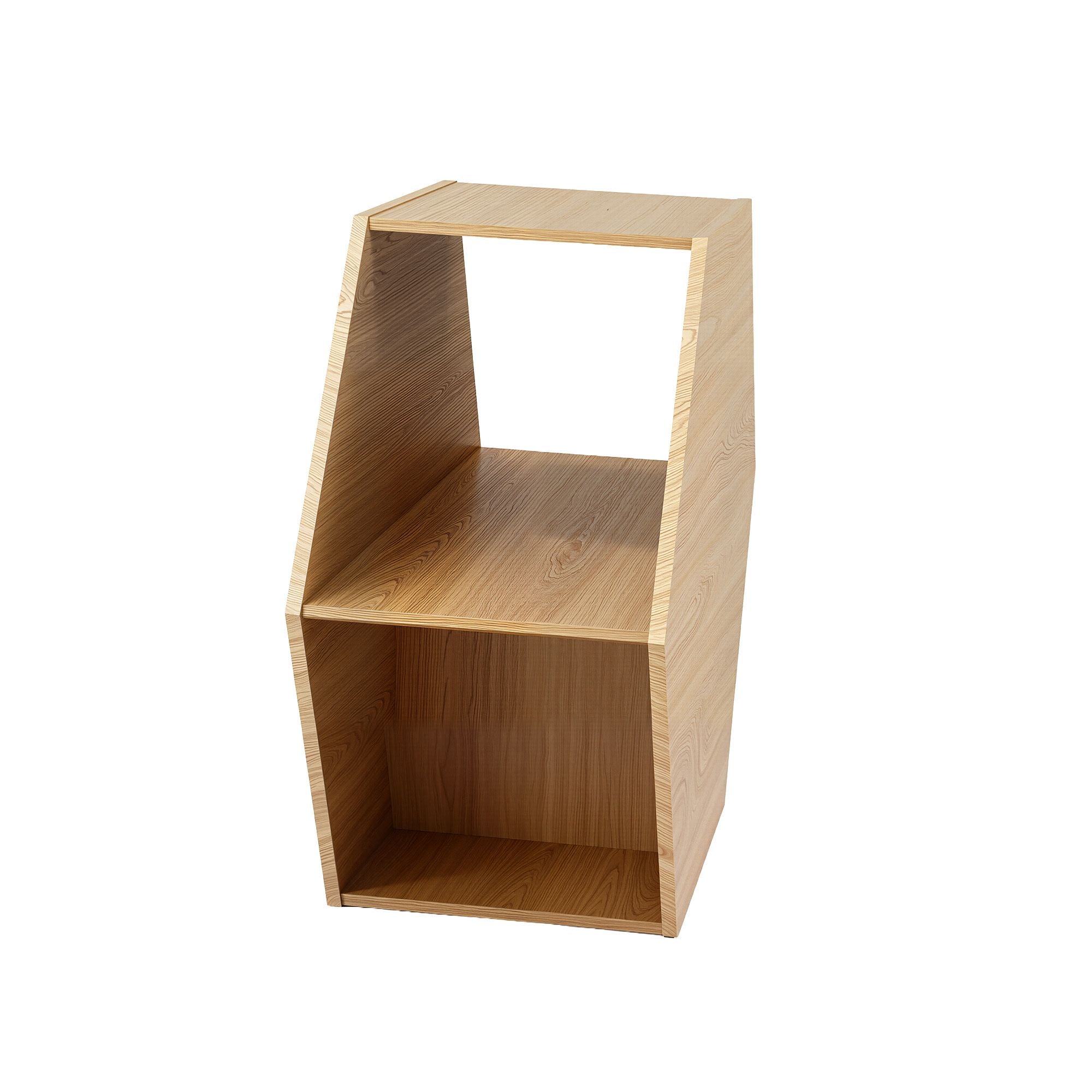 Artiss Set of 2 Coffee Table Hexagonal Center Table with Open Storage 2-Way Display Side Table Wood Bedworld