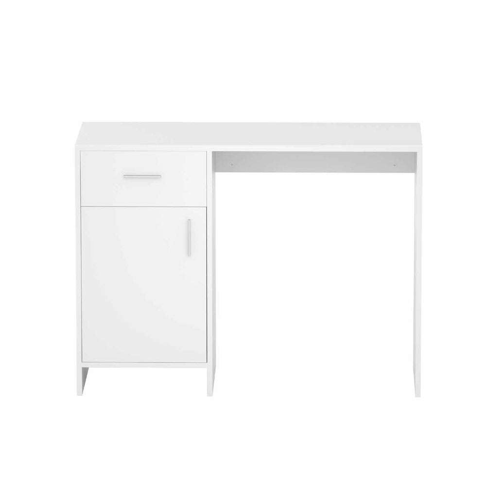 Artiss Computer Desk Drawer Cabinet White 100CM