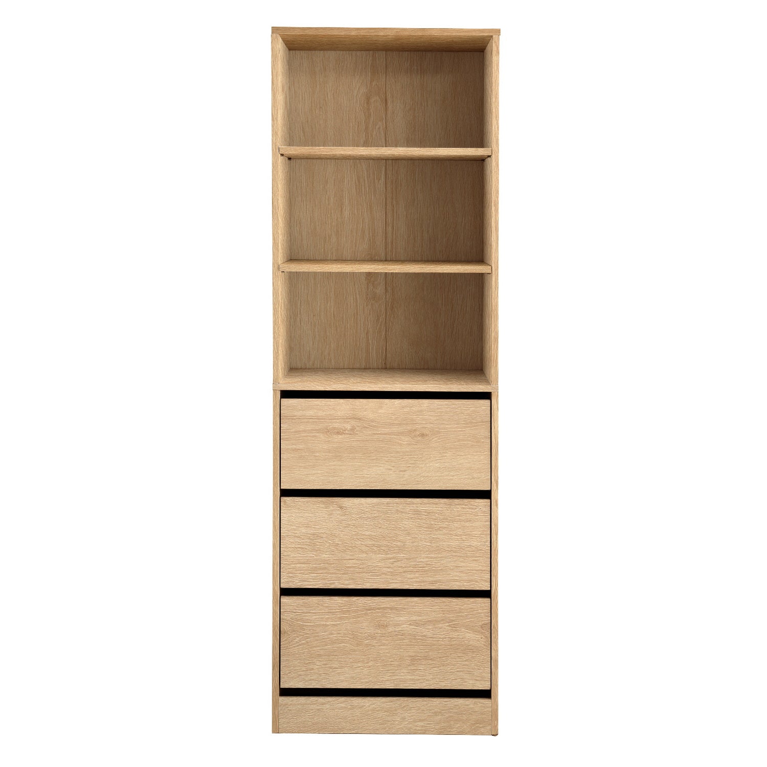 Artiss 3 Chest of Drawers Tallboy Cabinet Pine Bedworld