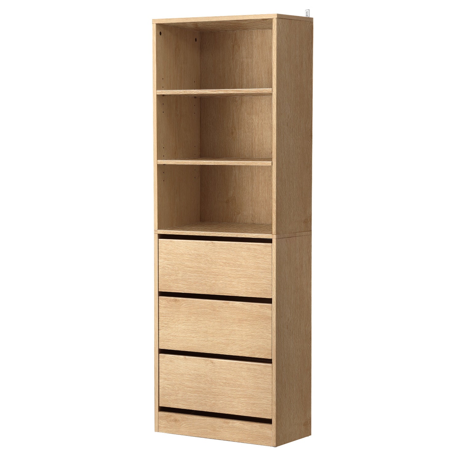 Artiss 3 Chest of Drawers Tallboy Cabinet Pine Bedworld
