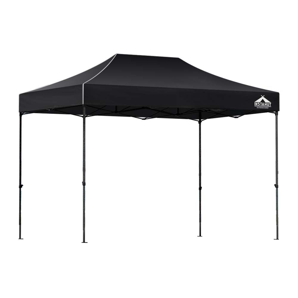5m Folding Tent Wedding Outdoor Camping Canopy Gazebos Shade Black