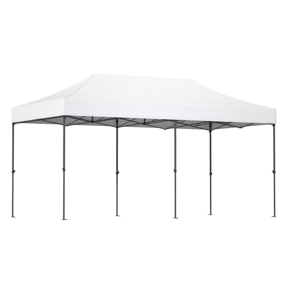 /Base Podx4 Marquee Folding Outdoor Wedding Camping Tent Shade Canopy White