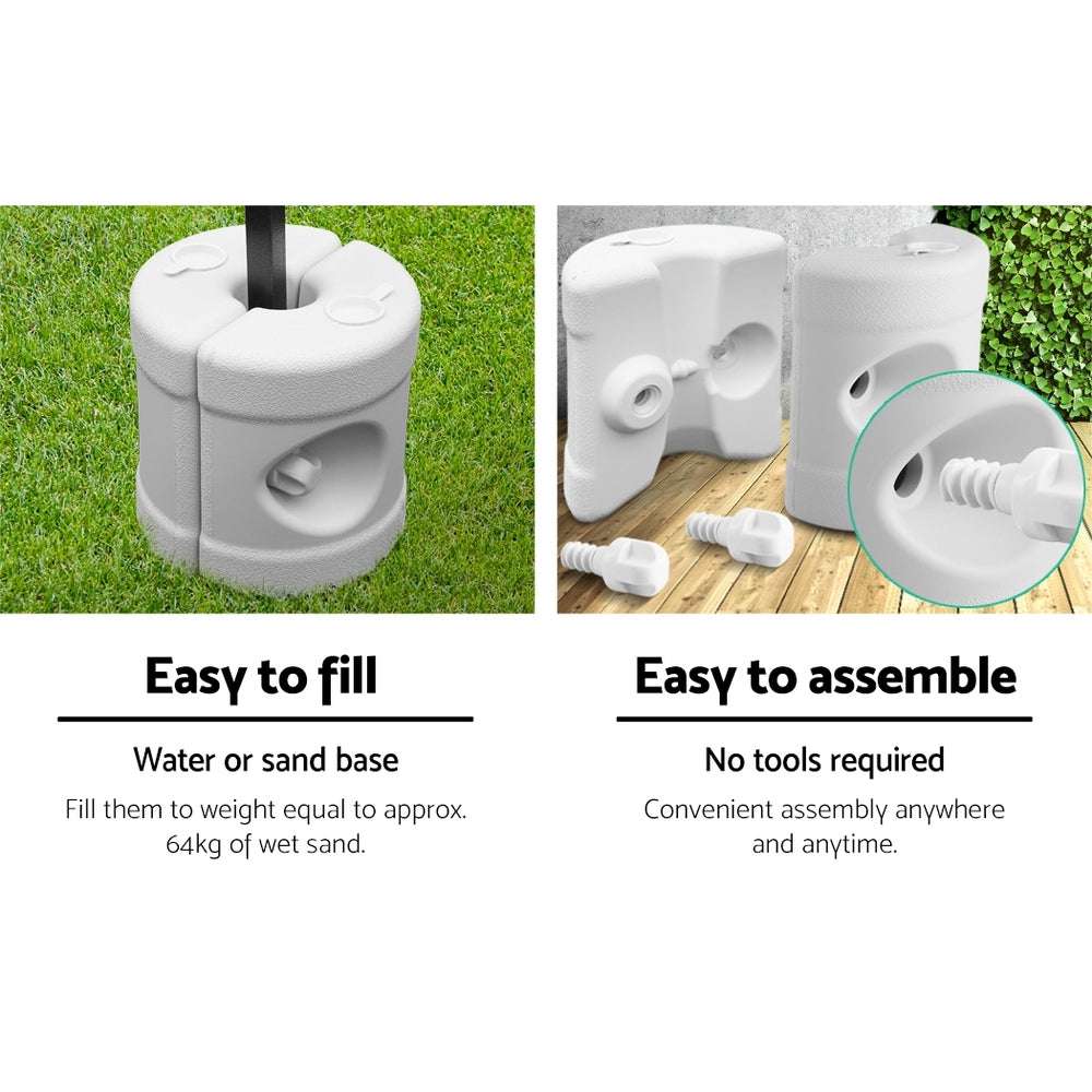 Marquee Set Outdoor Wedding Tent Canopy Leg 4 pcs