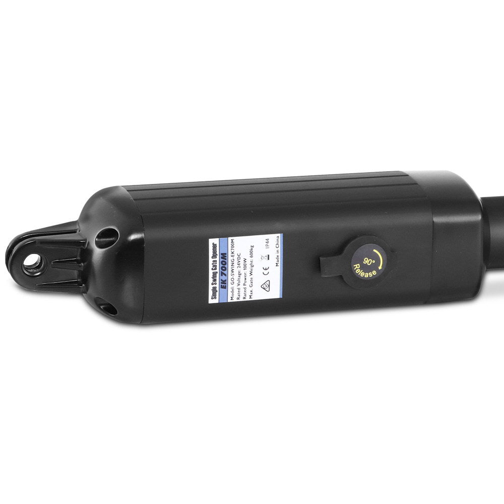 LockMaster Single Swing Gate Opener 500KG 40W Solar Panel