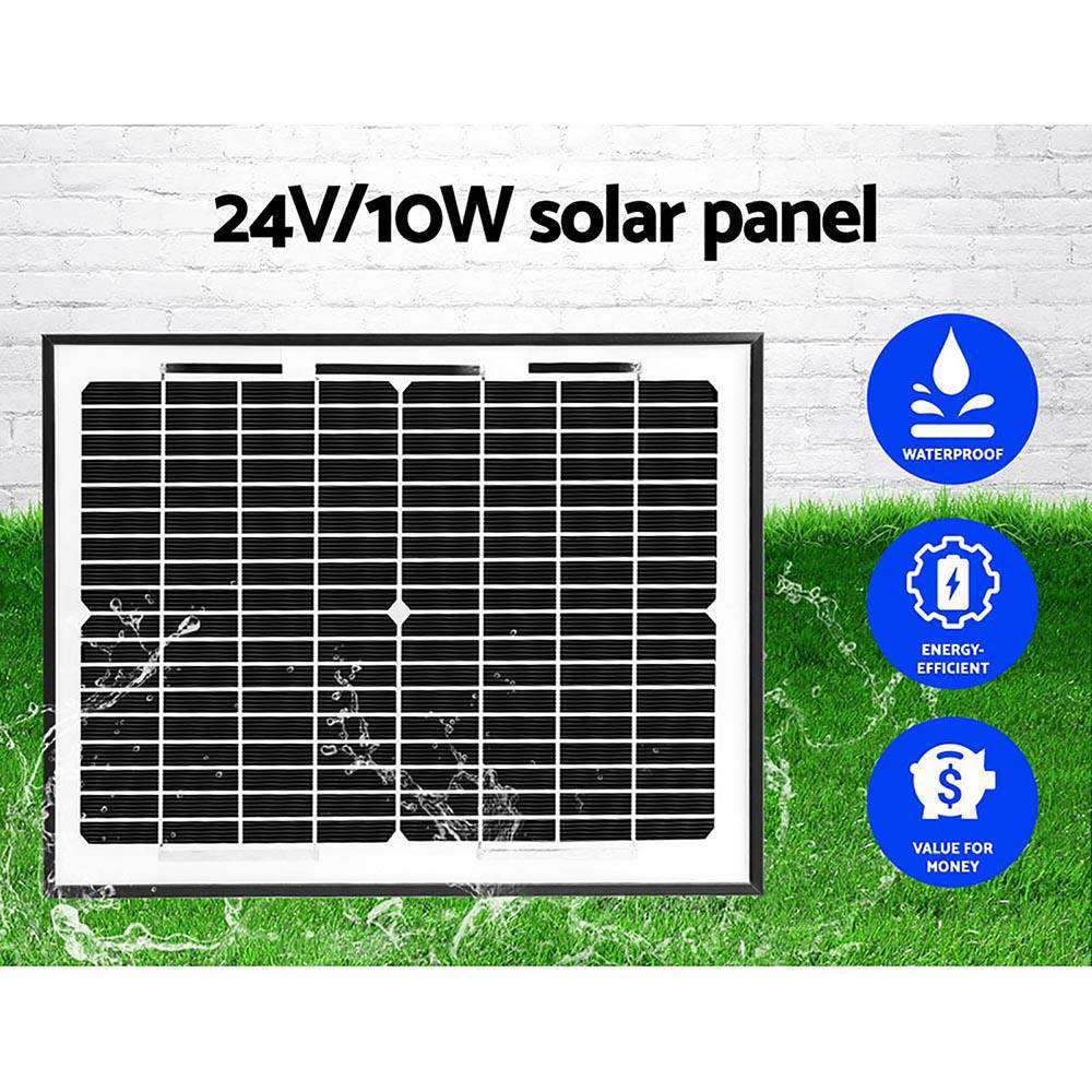 LockMaster Swing Gate Opener Automatic Full Solar Power 10W 600KG