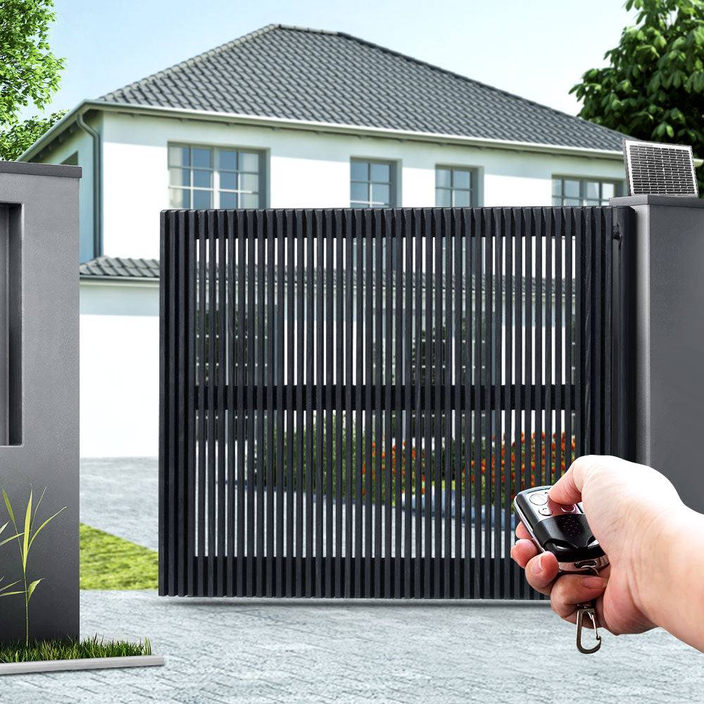 LockMaster Swing Gate Opener Automatic Full Solar Power 10W 600KG