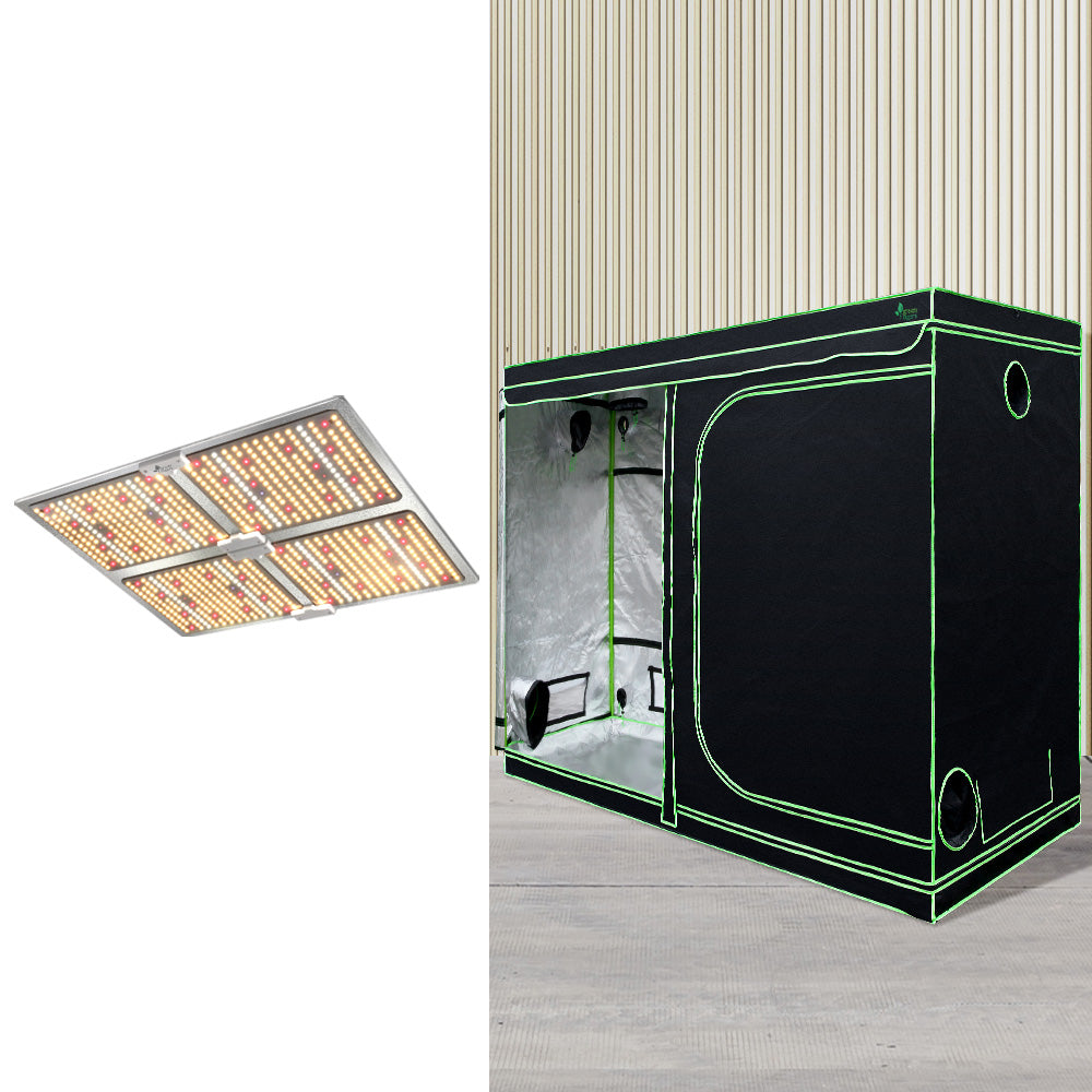Green Fingers Grow Tent Light Kit 240x120x200CM 4500W LED Full Spectrum