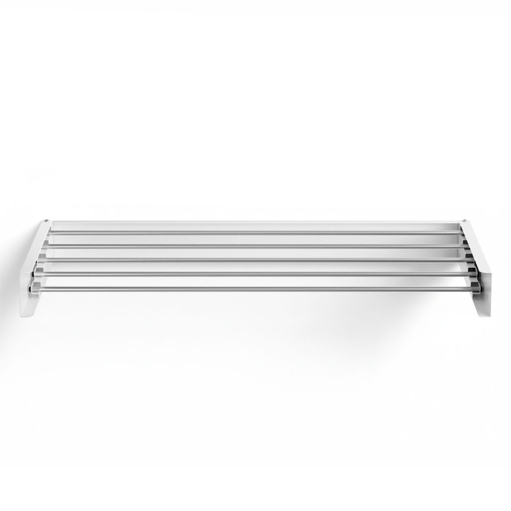 Artiss Clothes Rack Wall Mounted Airer Foldable White Bedworld