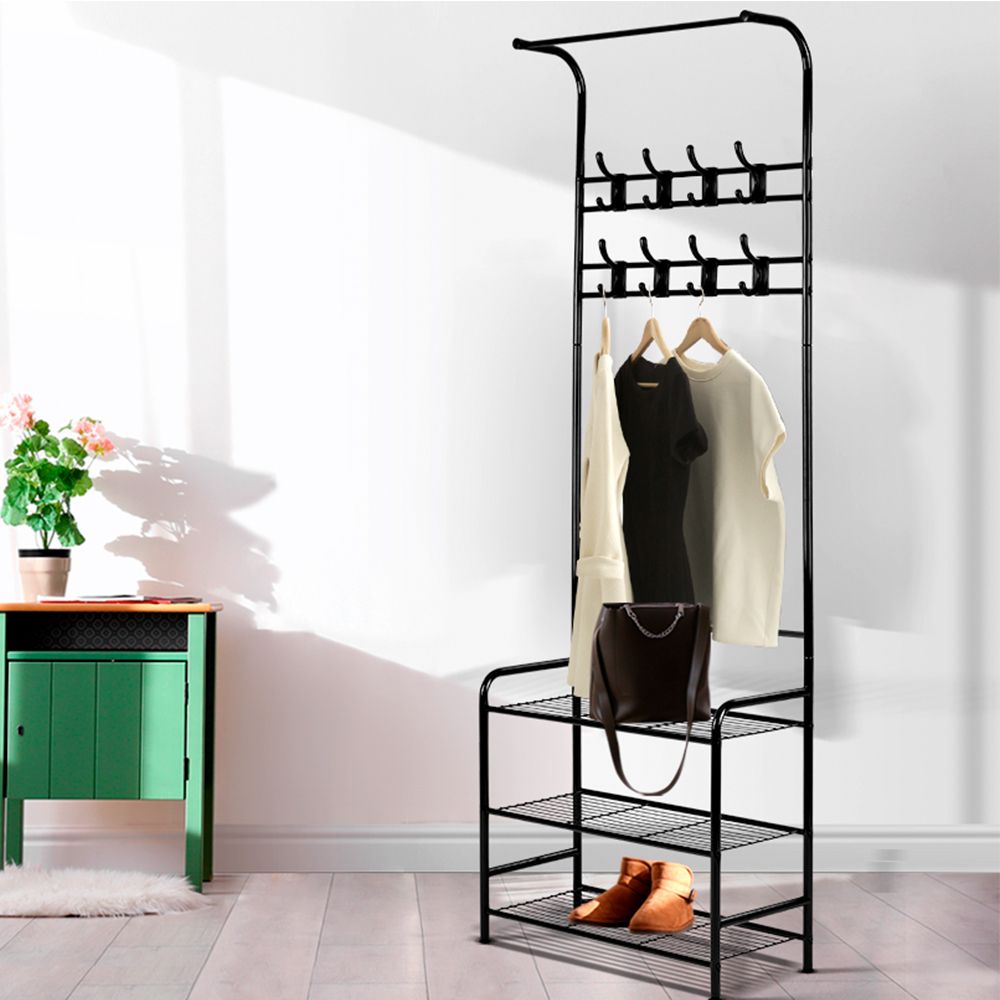 Artiss Clothes Rack Airer Coat Stand 179cm Hanger Rail Closet Bedworld