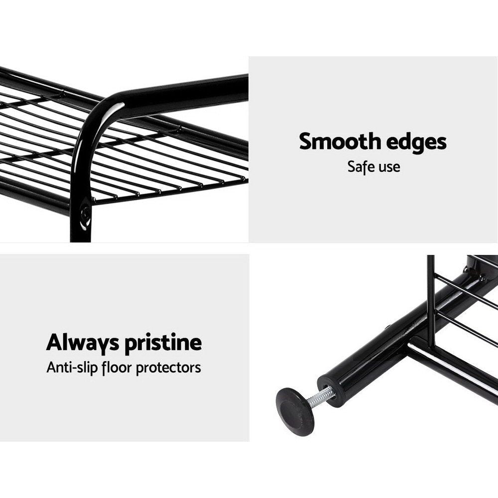 Artiss Clothes Rack Airer Coat Stand 179cm Hanger Rail Closet Bedworld