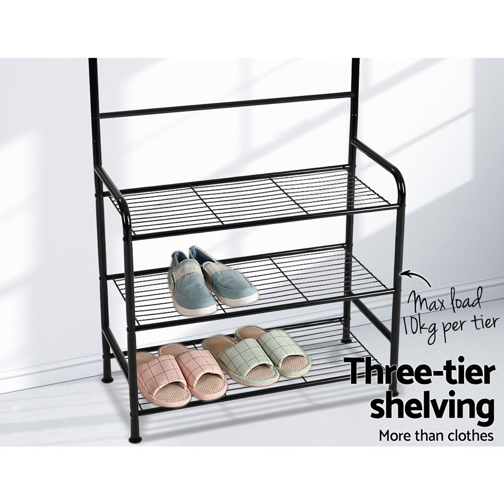 Artiss Clothes Rack Airer Coat Stand 179cm Hanger Rail Closet Bedworld