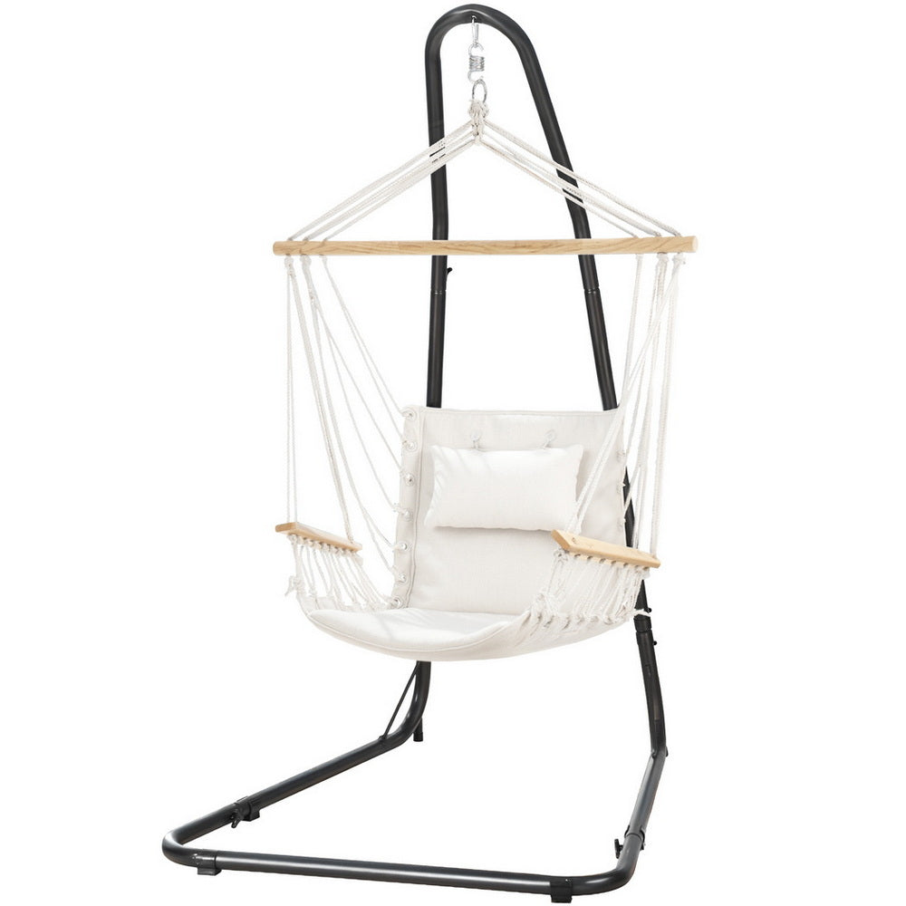 Gardeon Hammock Chair - Durable Steel Stand