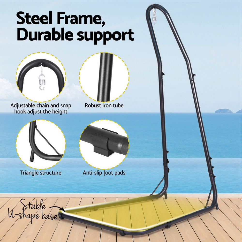 Gardeon Hammock Chair - Durable Steel Stand