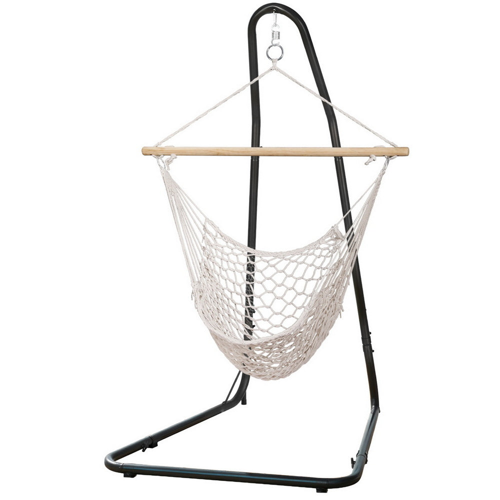Gardeon Hanging Hammock Chair - Heavy-Duty Stand