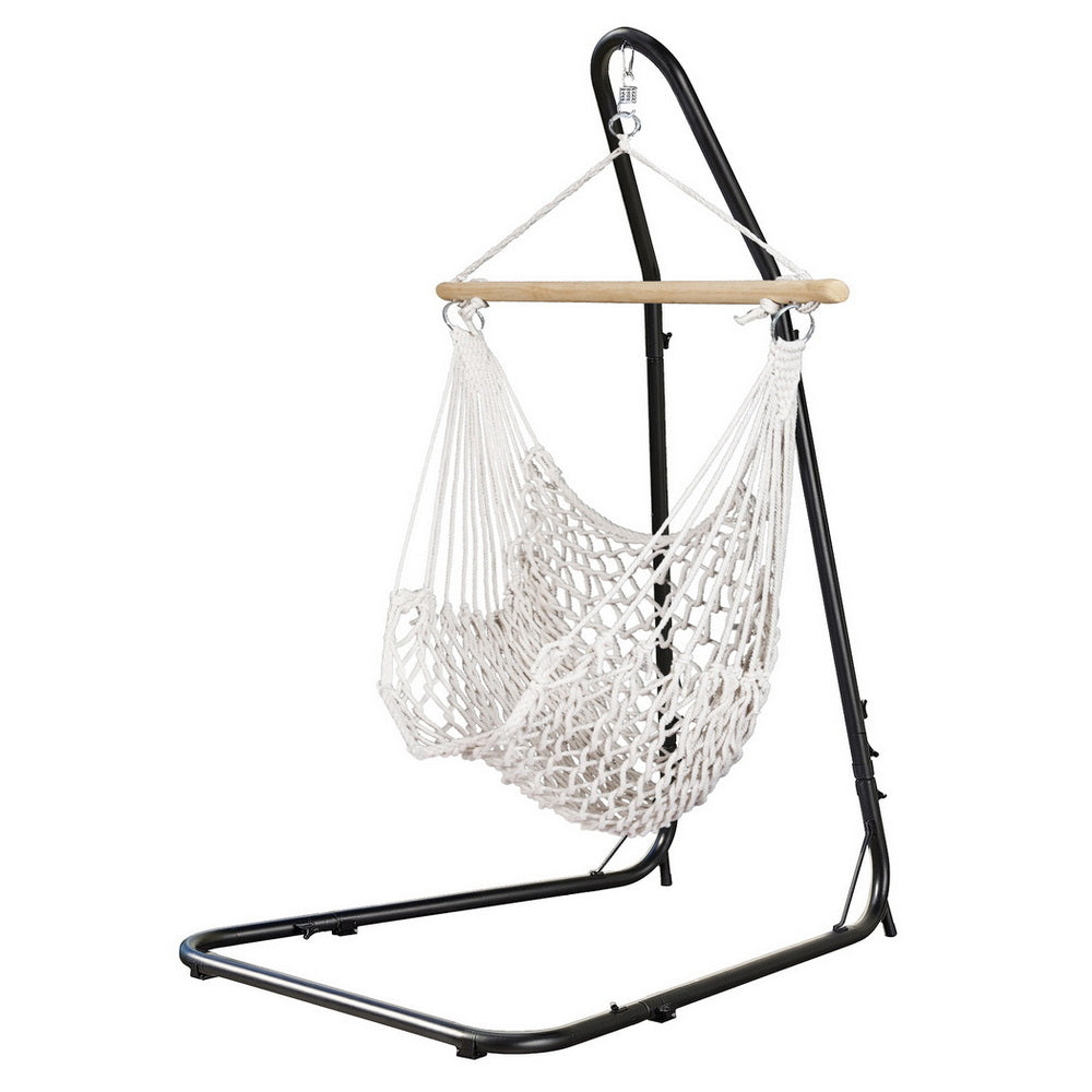 Gardeon Hanging Hammock Chair - Heavy-Duty Stand