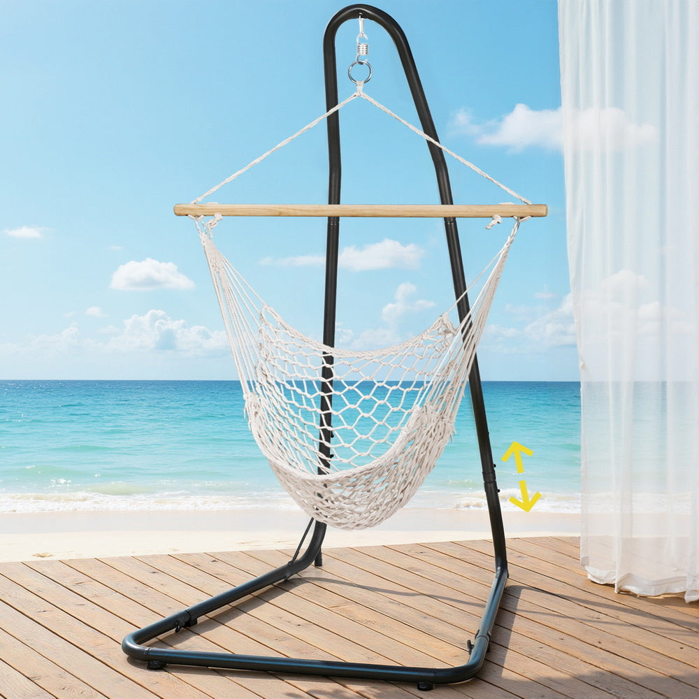 Gardeon Hanging Hammock Chair - Heavy-Duty Stand