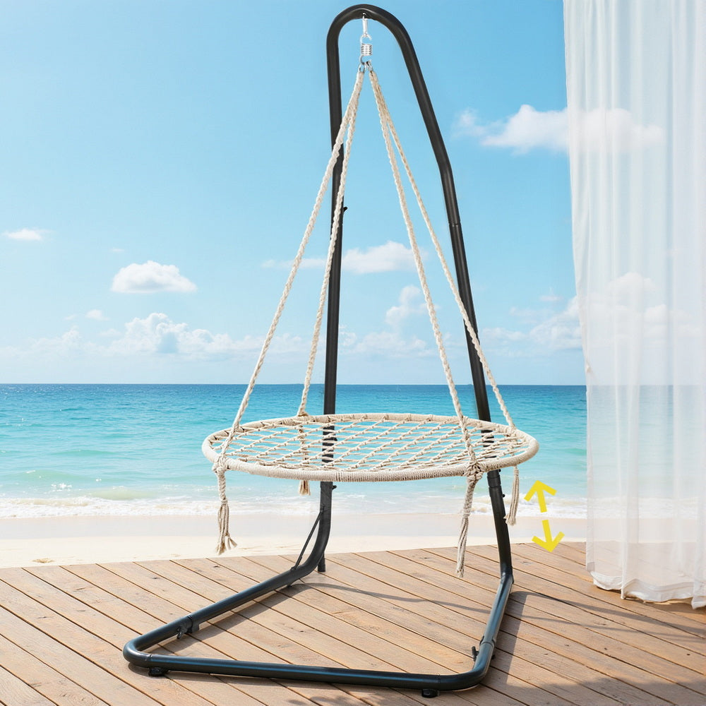 Steel Stand Hanging Hammock Chair - Gardeon