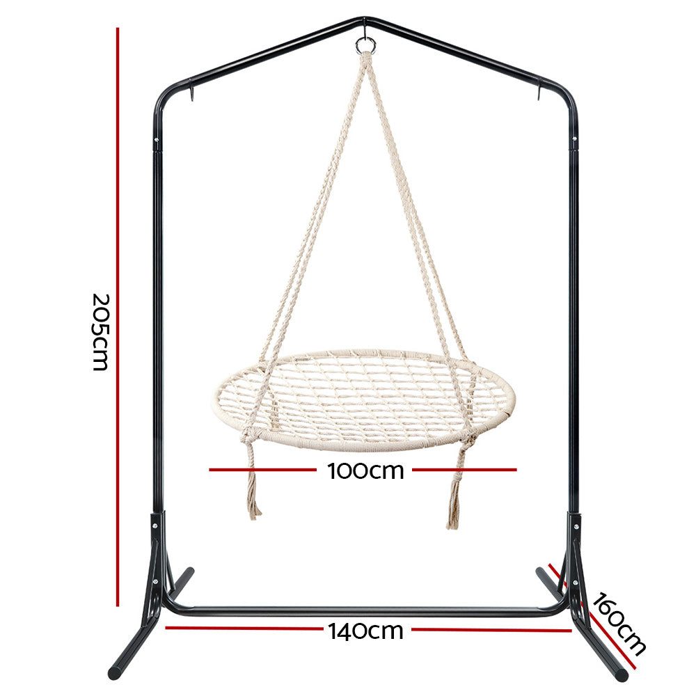 Stand Nest Web Outdoor Swing 100cm