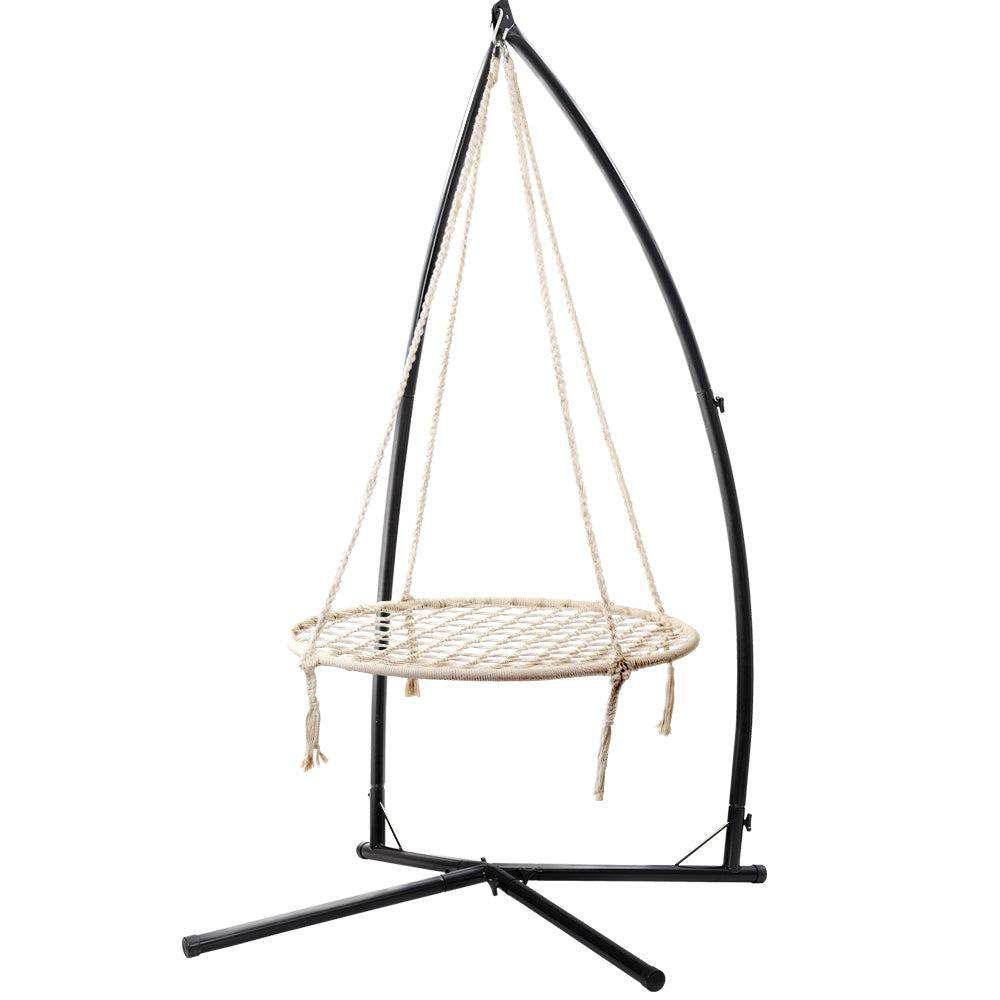 Gardeon Hammock Chair Nest Web Outdoor Swing