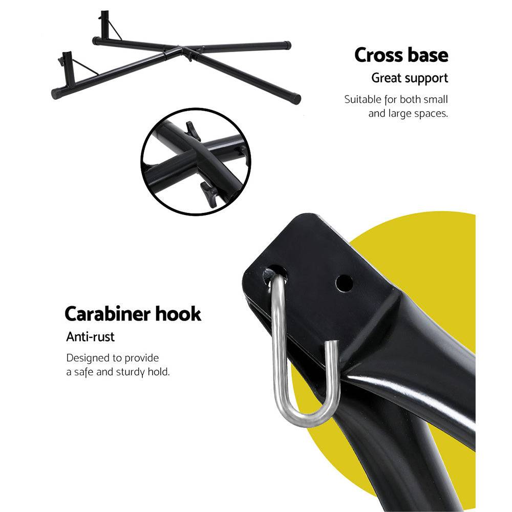 Gardeon Hammock Chair Nest Web Outdoor Swing