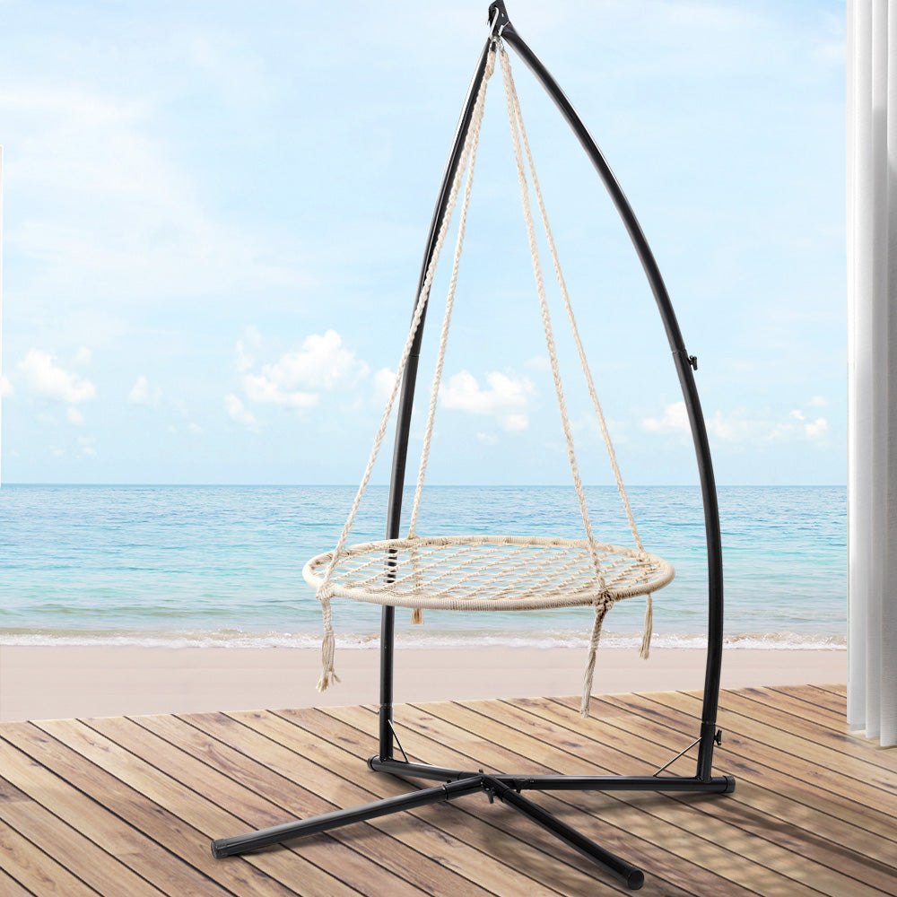Gardeon Hammock Chair Nest Web Outdoor Swing