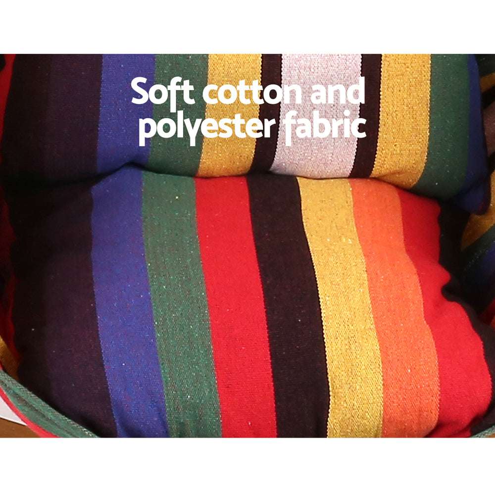 Gardeon Hammock Chair Timber Outdoor Furniture Camping