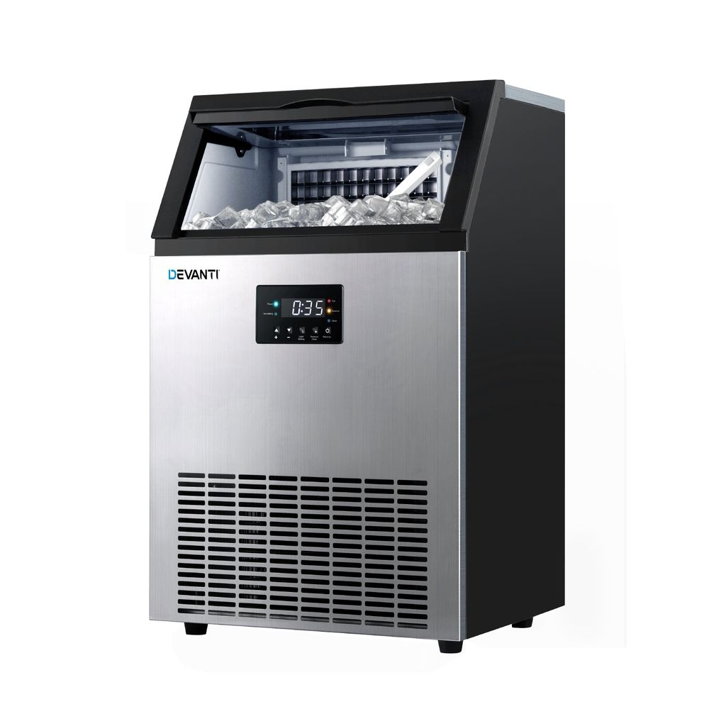 Devanti 60kg Ice Maker Commercial Machine Bedworld