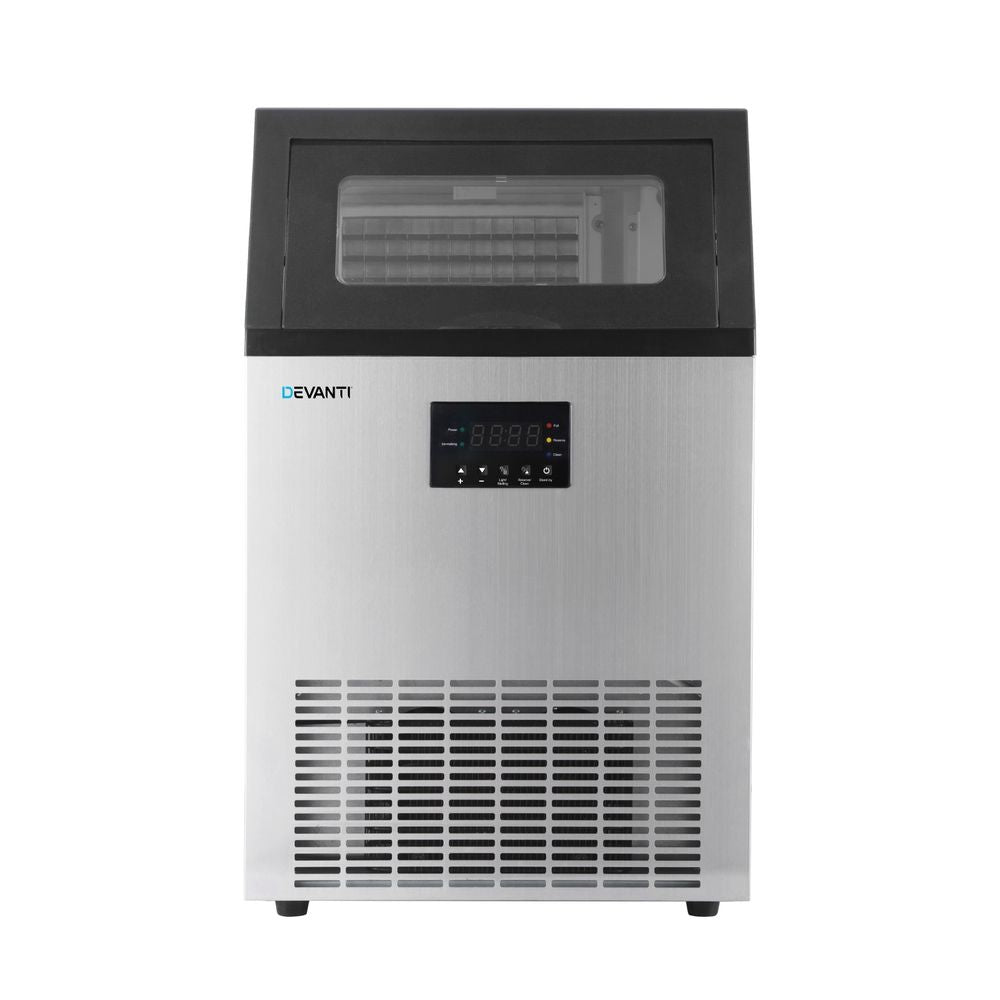 Devanti 60kg Ice Maker Commercial Machine Bedworld