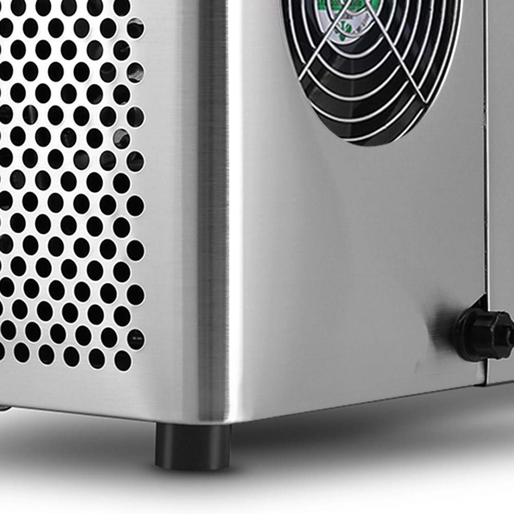 Devanti 15kg Ice Maker Machine Silver Bedworld