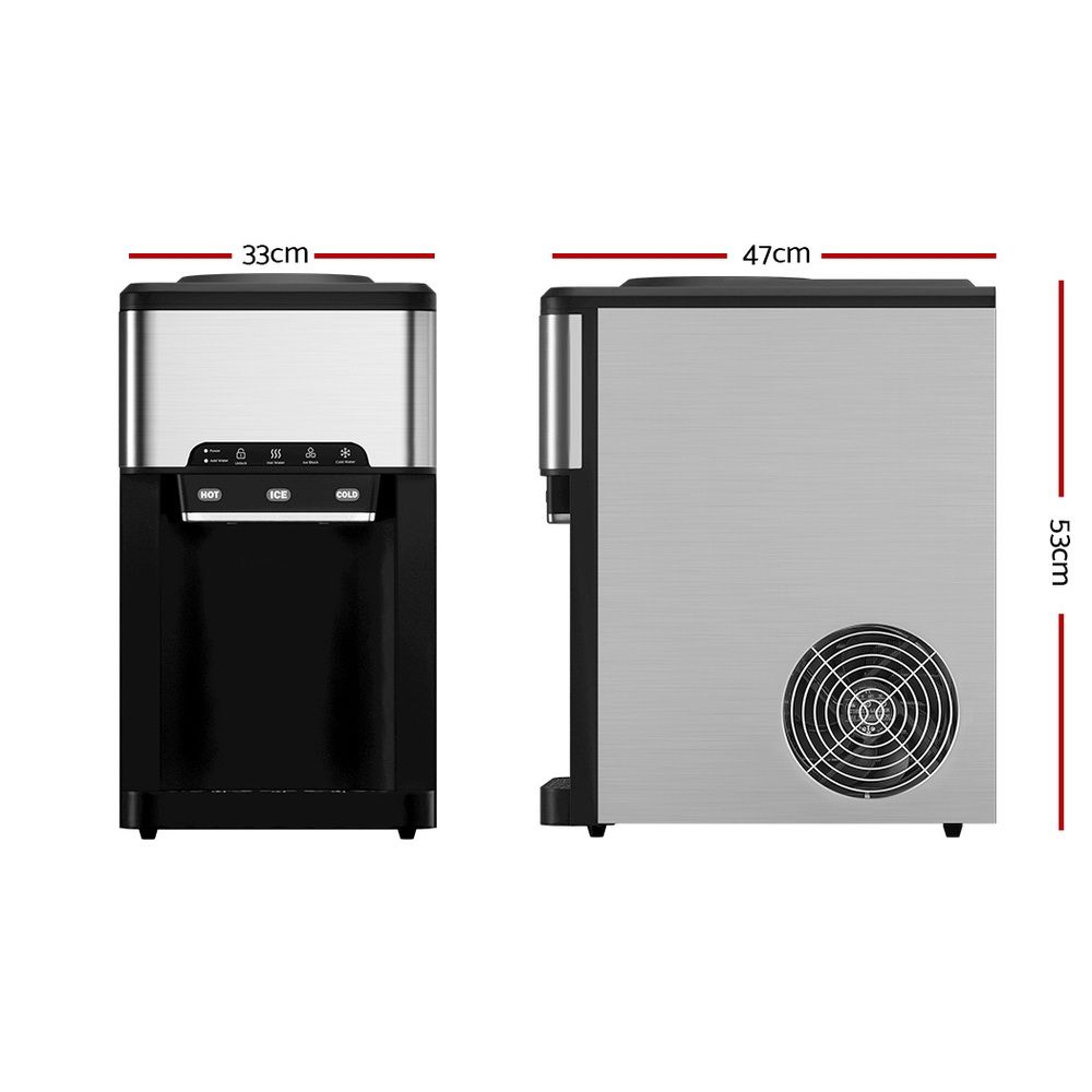 Devanti 20kg Ice Maker Machine with Water Dipenser Bedworld