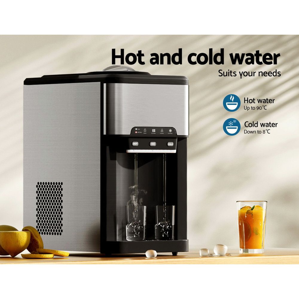 Devanti 20kg Ice Maker Machine with Water Dipenser Bedworld